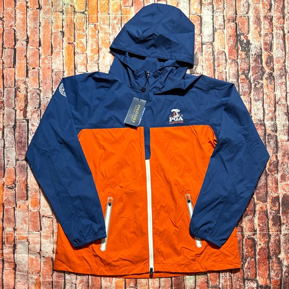 Ralph Lauren Polo Golf Blue and Orange Jacket